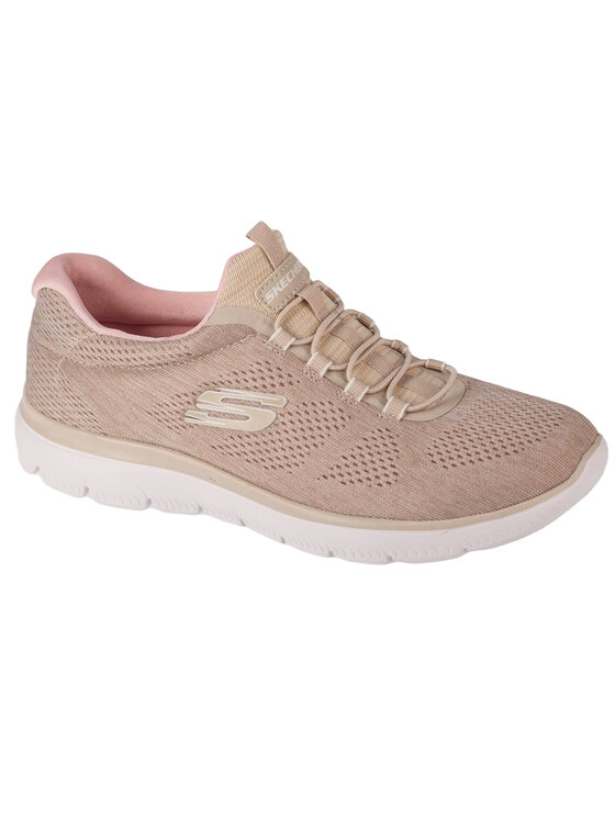 Skechers Skechers Buty na siłownię Skechers Summits - Fun Flair Beżowy