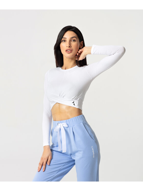 Carpatree Carpatree Top TopGaia Biały Fitted Fit
