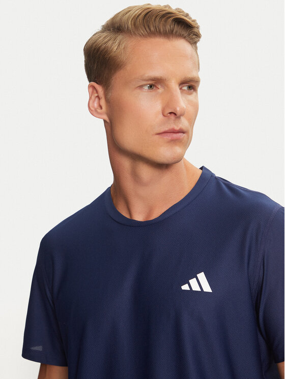 adidas Tehnička majica Own the Run IN1502 Tamnoplava Regular Fit ...