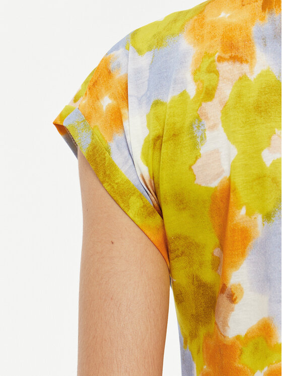 Marella Marella T-Shirt Zum 2413941022 Kolorowy Regular Fit