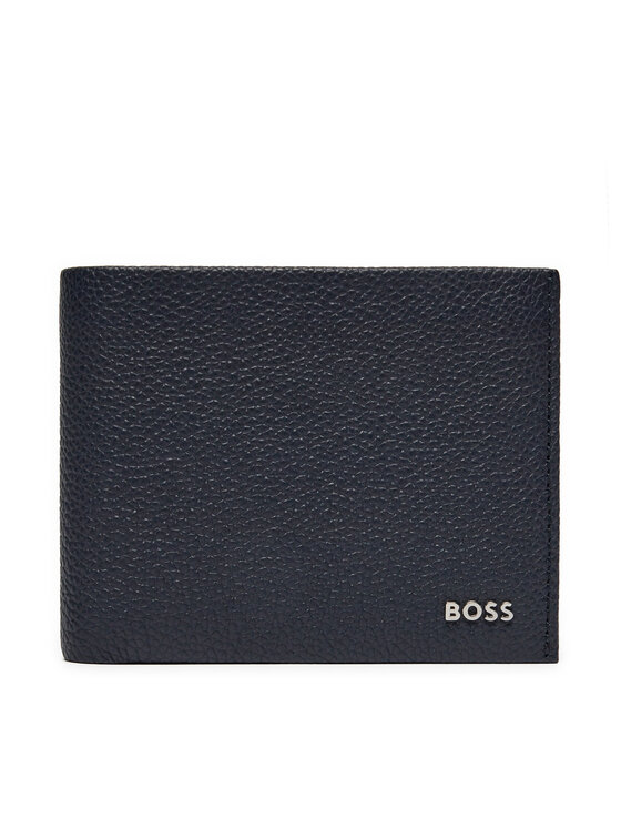 Boss Velika moška denarnica Highway 6 Cc 50499248 Mornarsko modra