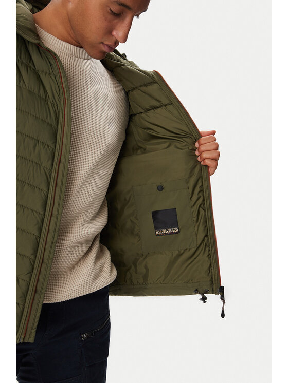 Napapijri Napapijri Zimné bundy A-Lapaz H NP0A4I26 Kaki Regular Fit
