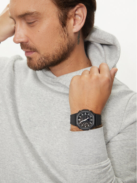 G-Shock G-Shock Hodinky GA-2100-1AER Čierna