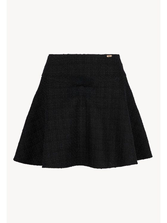 BIZUU BIZUU Mini sukně WENDYS Černá Standard Fit