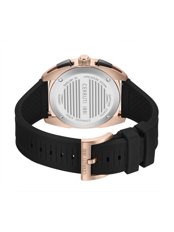 Cerruti 1881 Cerruti 1881 Zegarek Cerruti-CIWGO0085102 Czarny