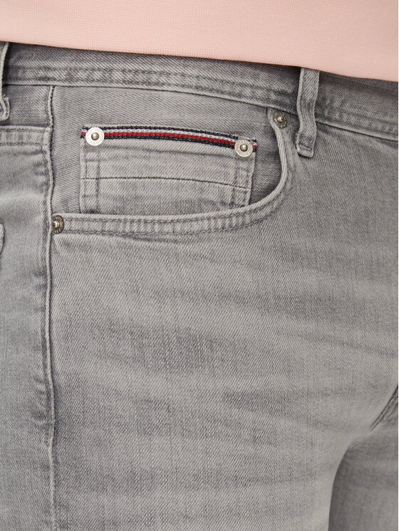 Tommy Hilfiger Tommy Hilfiger Džínsy Denton MW0MW34513 Sivá Straight Fit