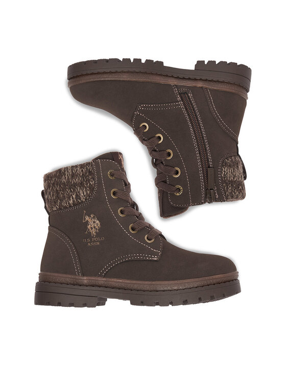 U.S. Polo Assn. U.S. Polo Assn. Saapad EO-VLAD001K/GYT1-BRW Tumepruun