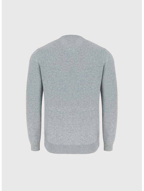 Pako Lorente Pako Lorente Sweter P26WN-2X-010 Szary jasny Straight Fit