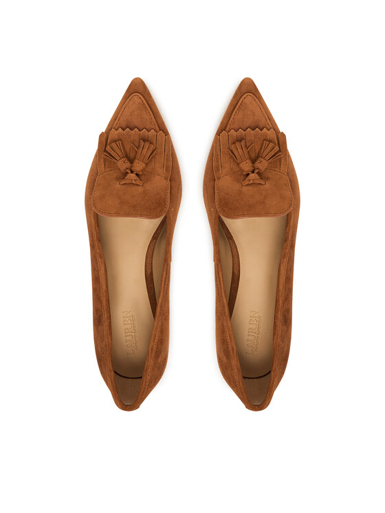 LAUREN RALPH LAUREN LAUREN RALPH LAUREN Baleriny 802P04175002 Brązowy