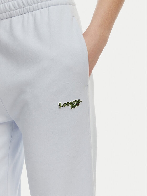 Lacoste Lacoste Spodnie dresowe XF7604 Niebieski jasny Regular Fit
