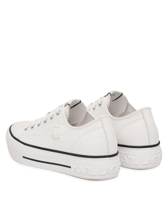 KARL LAGERFELD KARL LAGERFELD Plátěnky Kampus Max KL60426 Bílá