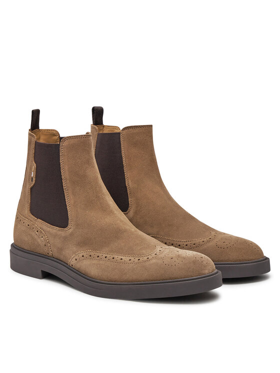 BOSS Boss Klassische Stiefeletten Calev 50523007 Beige