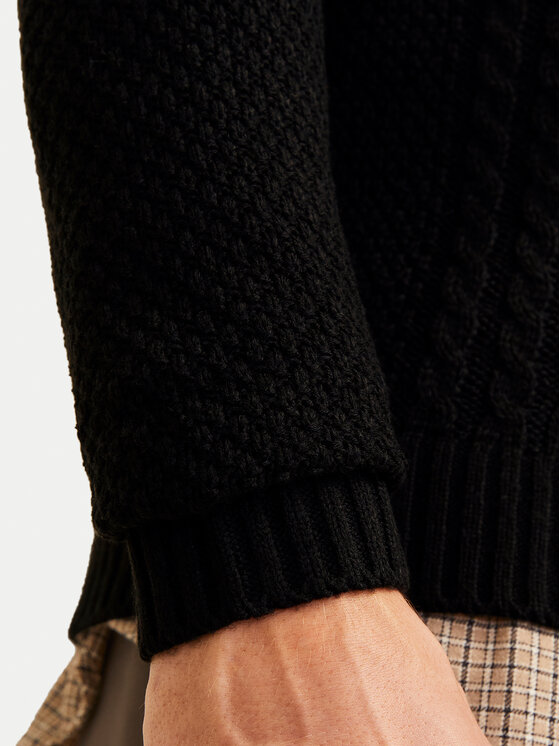 Jack&Jones Jack&Jones Megztinis Craig 12260826 Juoda Regular Fit