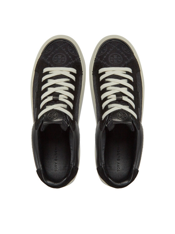 Tory Burch Tory Burch Sneakersy T Monogram Ladybug Sneaker 153015 Černá