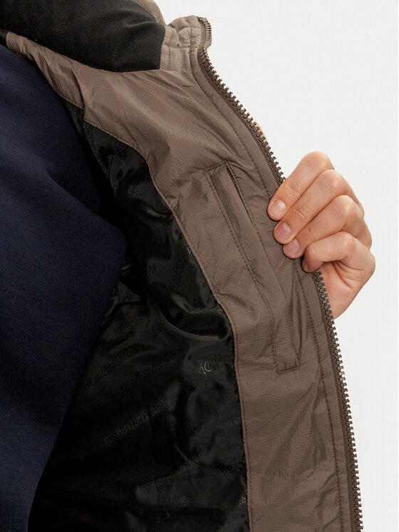 Dickies Dickies Bunda pro přechodné období Waldenburg DK0A4XP2MR1 Hnědá Regular Fit