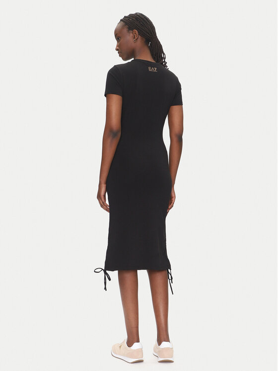 EA7 Emporio Armani EA7 Emporio Armani Kleid für den Alltag 7W000746 AF10373 UC001 Schwarz Slim Fit