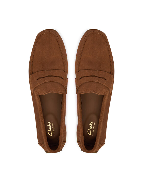 Clarks Clarks Mokasyny Corsley Bar 26184513 Brązowy