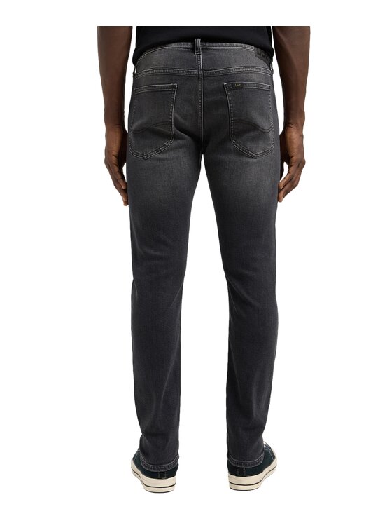 Lee Lee Jeansy 112370585 Szary Slim Fit