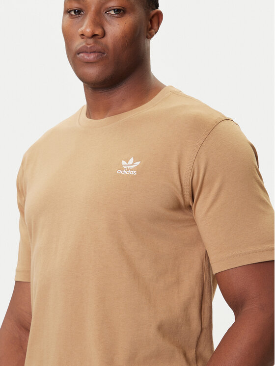 adidas adidas Majica Trefoil Essentials JX2824 Bež Regular Fit