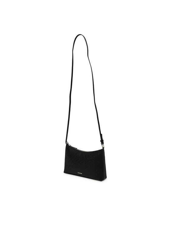 Calvin Klein Calvin Klein Τσάντα Ck Must Aop Conv Logo Jqd Strap LV04F3099G Μαύρο