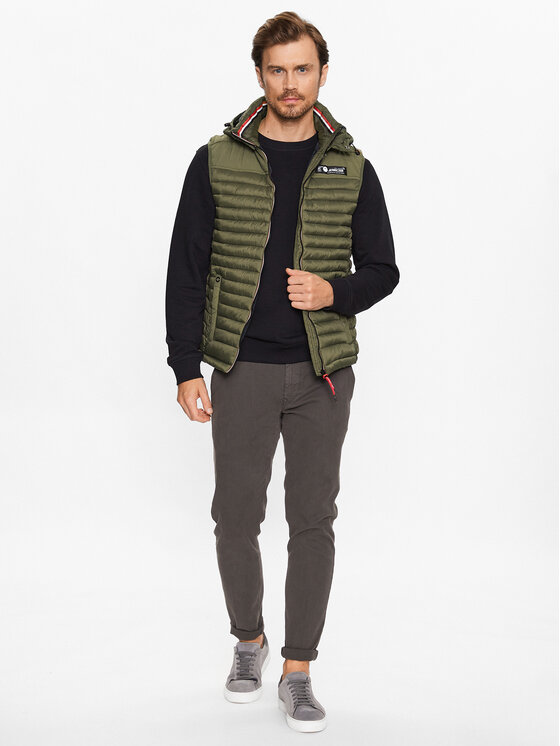 INDICODE INDICODE Veste Leach 15-536 Haki Regular Fit