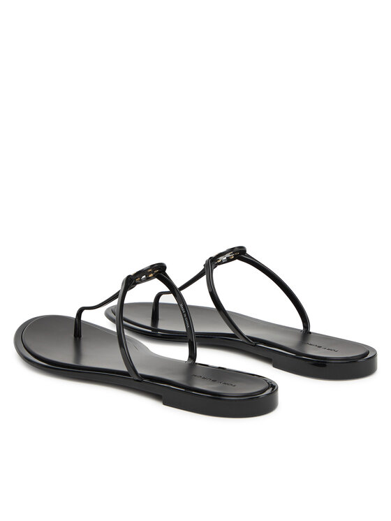 Tory Burch Tory Burch Flip flop Mini Miller Jelly 166808 Negru