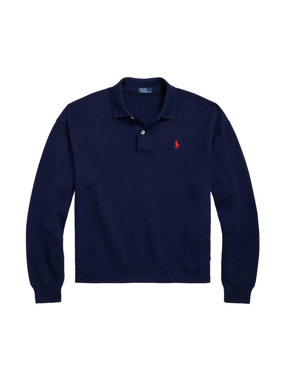 Polo Ralph Lauren Polo Ralph Lauren Mikina 211947966007 Tmavomodrá Relaxed Fit