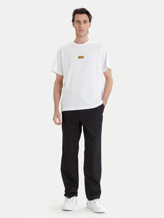 Versace Jeans Couture Versace Jeans Couture Tricou 80GAHT05 CJ00T Alb Regular Fit