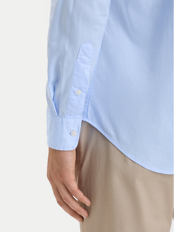 Tommy Hilfiger Tommy Hilfiger Marškiniai Flex Dobby MW0MW44570 Šviesiai mėlyna Slim Fit