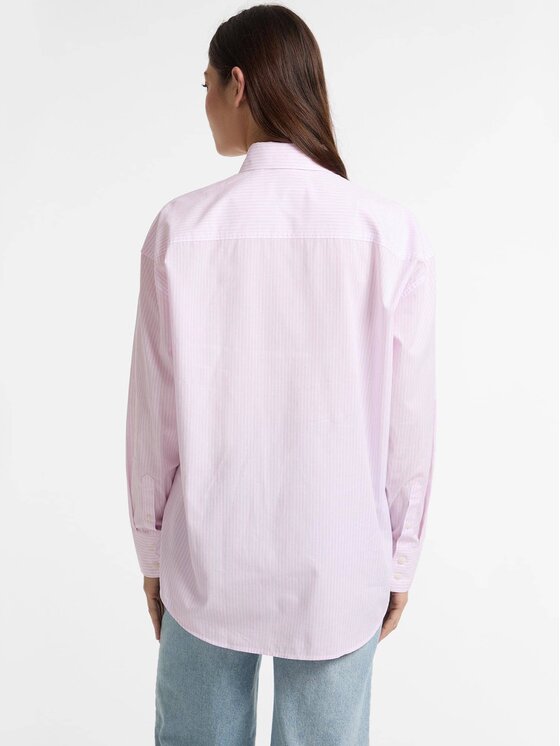 Guess Jeans Guess Jeans Košile 171495 Růžová Classic Fit