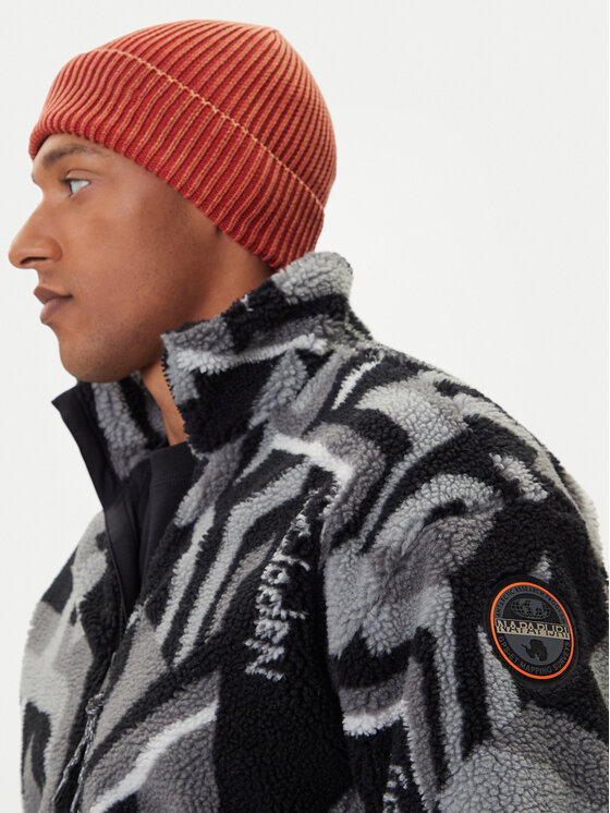 Napapijri Napapijri Polár kabát NP0A88TC Bézs Regular Fit
