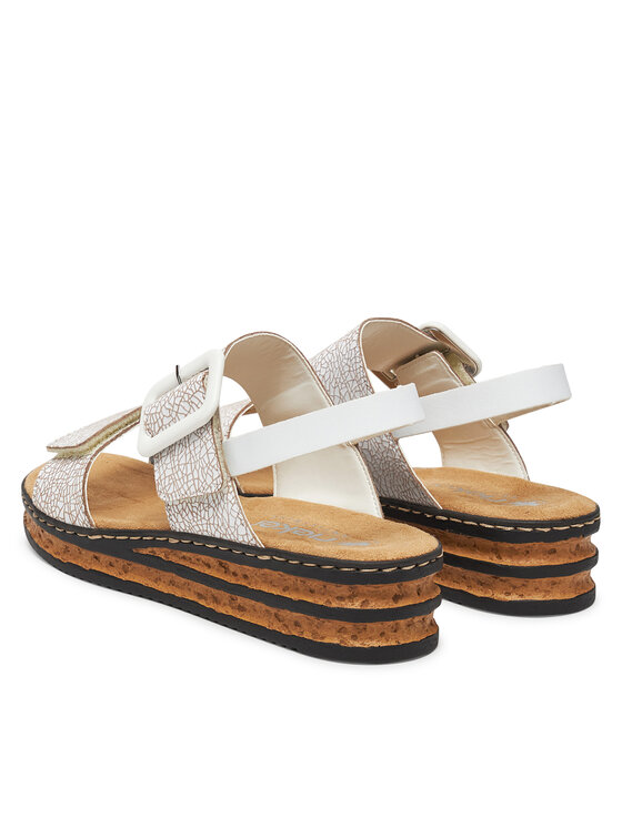 Rieker Rieker Sandalen 62950-80 Weiß
