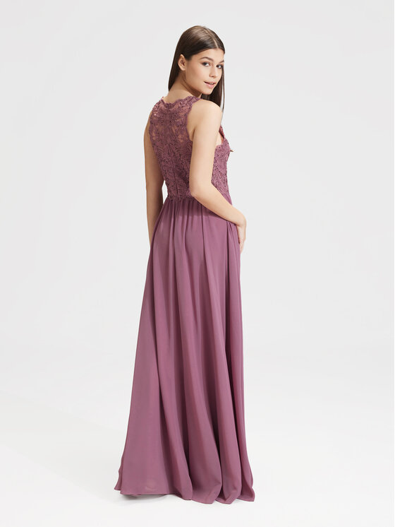 Hey Kyla Hey Kyla Večerna obleka 5AG046HK Roza Regular Fit