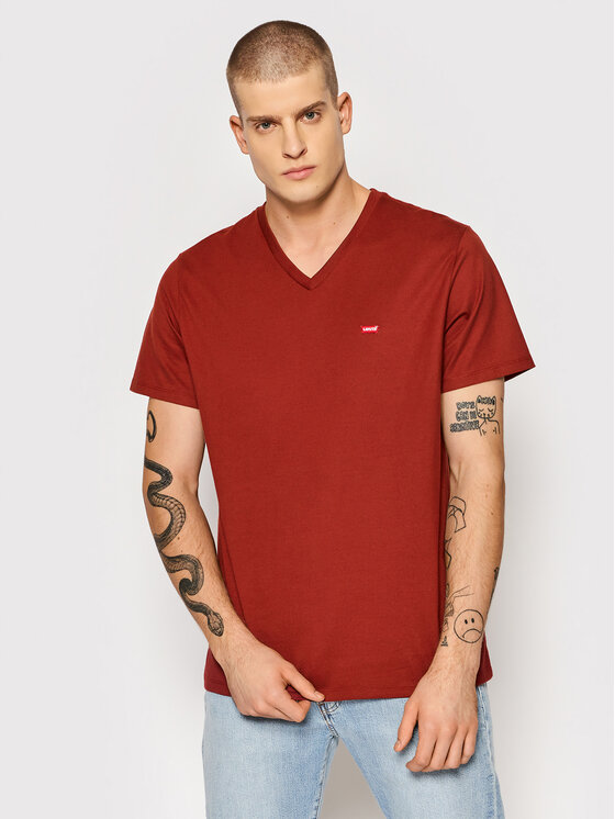 Levi's® Levi's® Tricou Original Housemark 85641-0019 Roșu Standard Fit