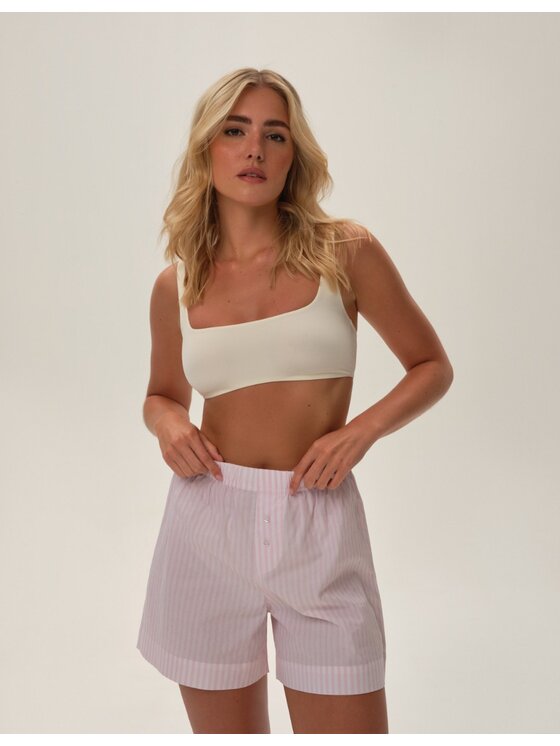 Esotiq Esotiq Top 41843 Kremowy Anatomic Fit