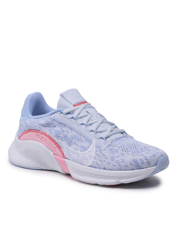 Nike Nike Boty do posilovny Superrep Go 3 Nn Fk DH3393 005 Modrá