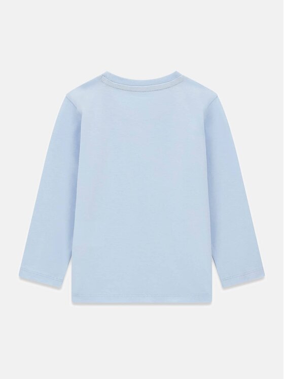 Guess Kids Guess Kids Tričko 183055 Modrá Classic Fit