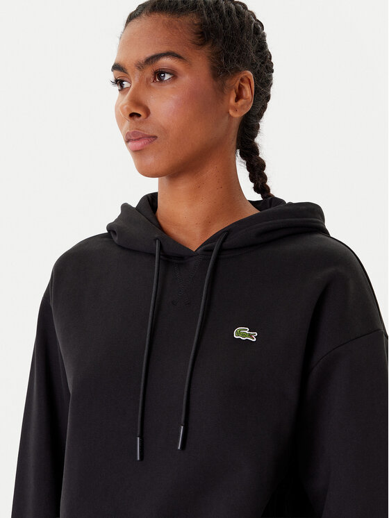 Lacoste Lacoste Pulóver SF7612 Fekete Oversize