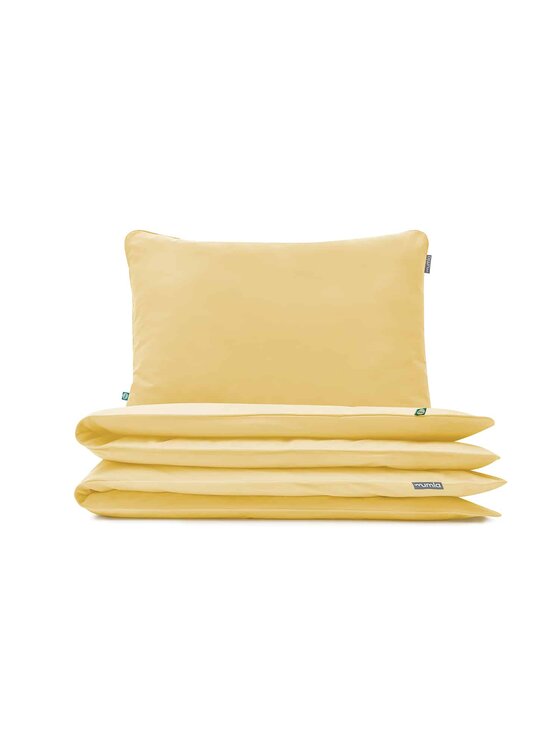 Komplet pościeli Mumla, Basic Bananowy