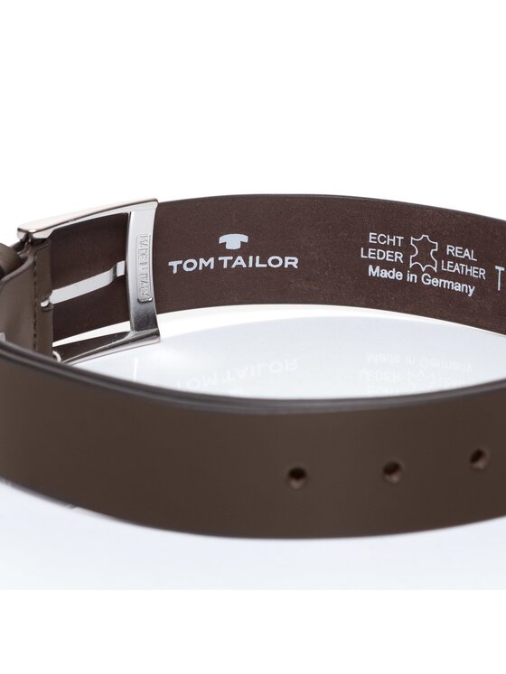 Tom Tailor Tom Tailor Pasek Męski TOM TAILOR Brązowy