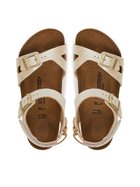 Birkenstock Birkenstock Sandály Rio As Kids 1029570 S Zlatá