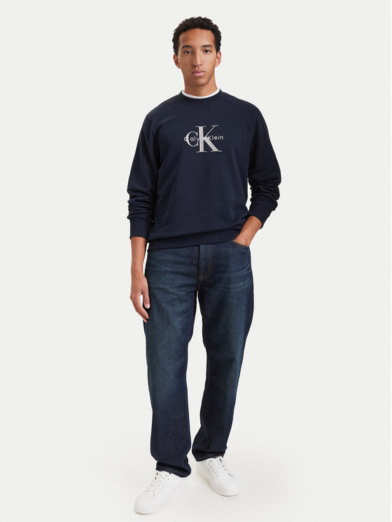 Calvin Klein Jeans Calvin Klein Jeans Μπλούζα LV04RG278G Σκούρο μπλε Regular Fit