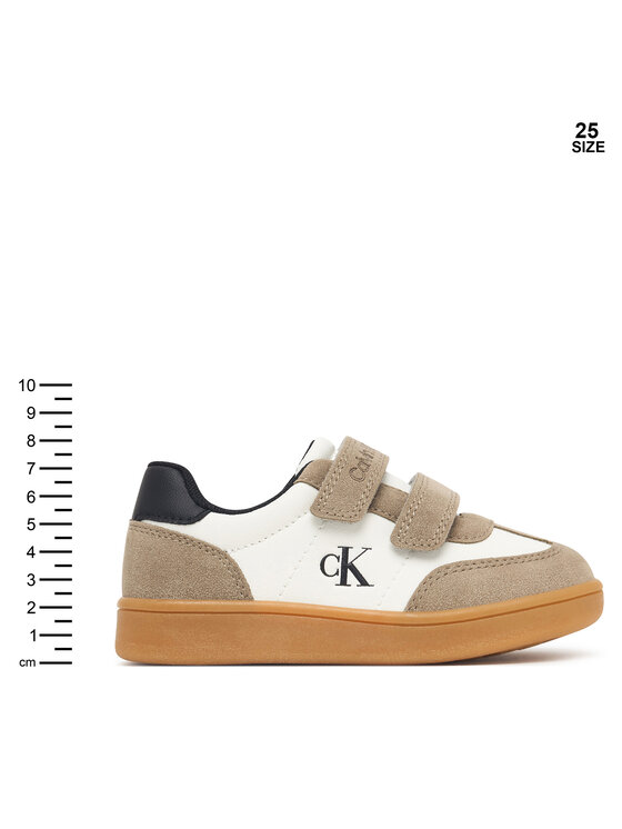 Calvin Klein Calvin Klein Sneakersy Low Cut Velcro Sneaker V1X9-83443-0318 M Béžová