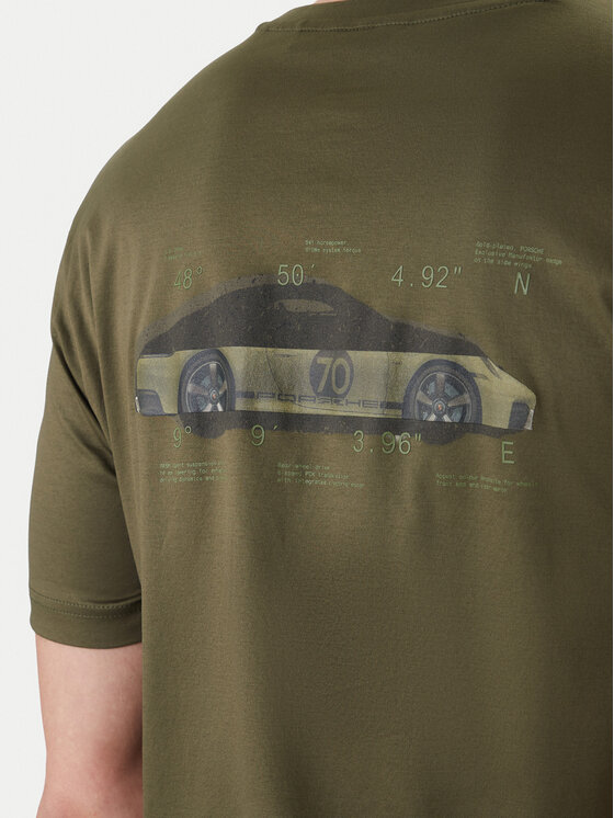 BOSS BOSS T-Shirt PS Spirit70 Car 50561856 Grün Regular Fit