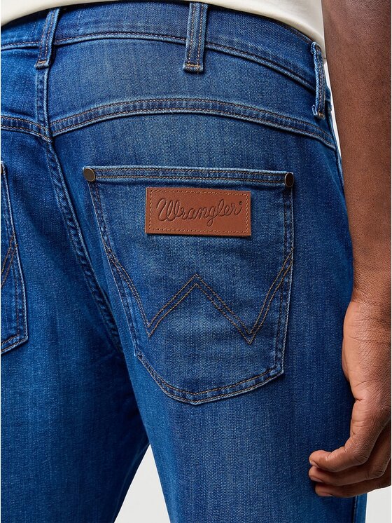 Wrangler Wrangler Jeansy Frontier Niebieski Straight Leg