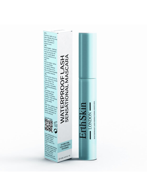 Erthskin London Erthskin London Wodoodporny Sensacyjny Tusz do rzęs Transparent