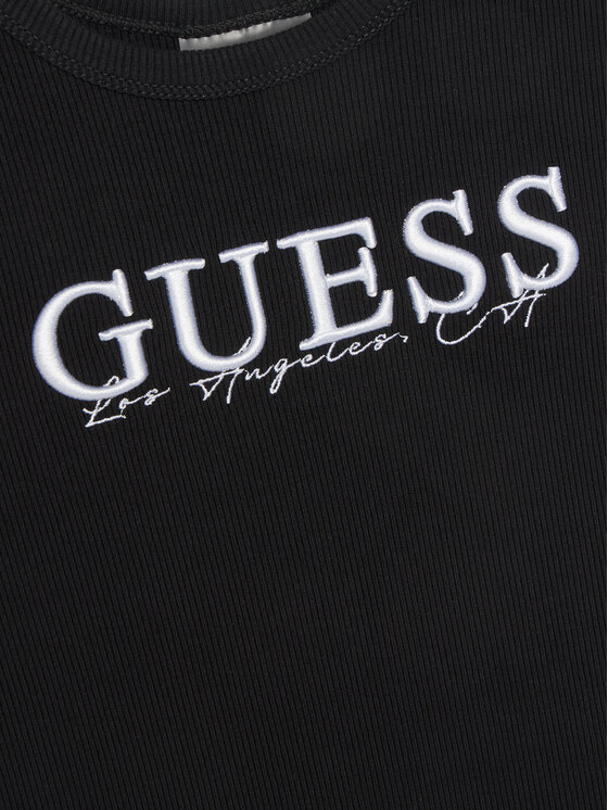 Guess Guess Vsakodnevna obleka J5GK39 K8RT2 Črna Regular Fit