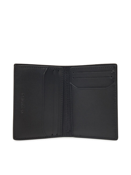 Calvin Klein Calvin Klein Vīriešu maks Modern Business Bifold 10Cc K50K512927 Melns