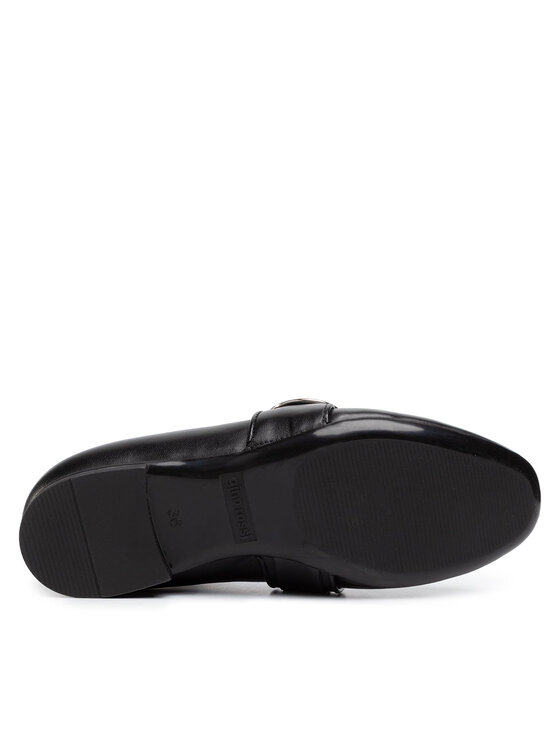 GINO ROSSI Gino Rossi Loafersy Iku DWI968-Z47-0324-9900-0 Czarny