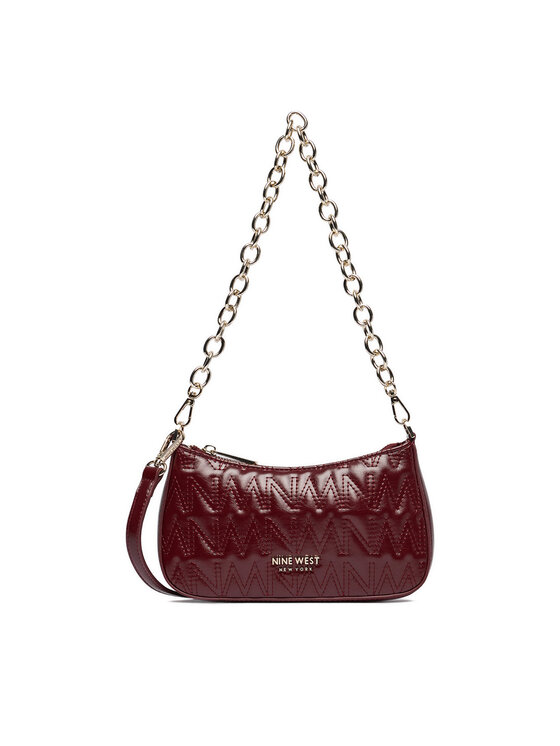 Nine West Nine West Ročna torba CEO-SILKEN GLOW-LA482-7888 Bordo rdeča